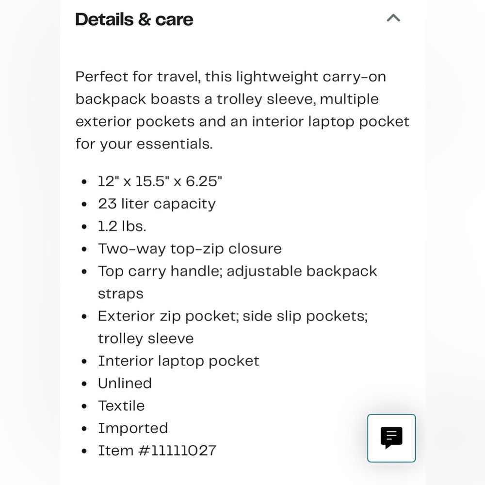 Beis The Beisics Backpack, olive green, NWOT - Picture 11 of 11